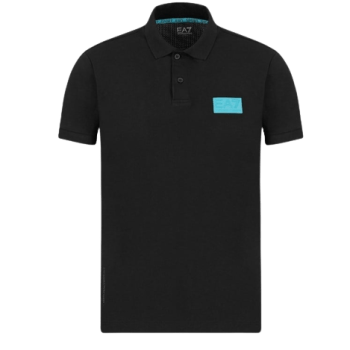 polo noir bleu