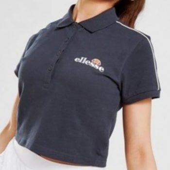 polo femme ELLESSE noir