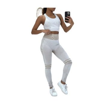 ENSEMBLE DE SPORT FEMME BEIGE