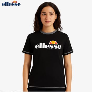 T-SHIRT FEMME ELLESSE NOIR